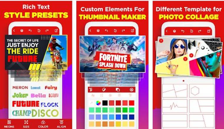 Thumbnail Maker Create Banners & Channel Art Mod Apk