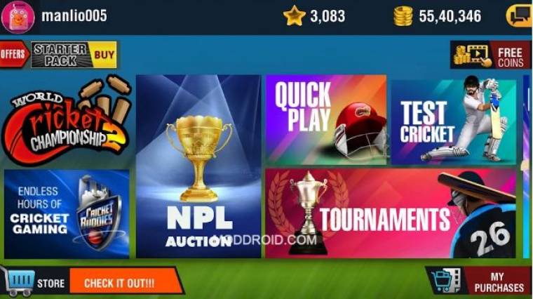 World Cricket Championship 2 Mod Apk