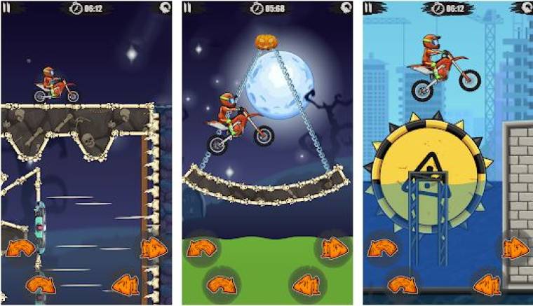 Moto X3m Bike Race Game Apk