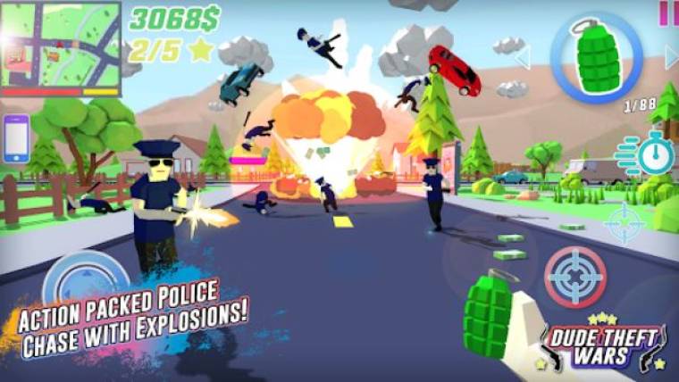 Dude Theft Wars Mod Apk