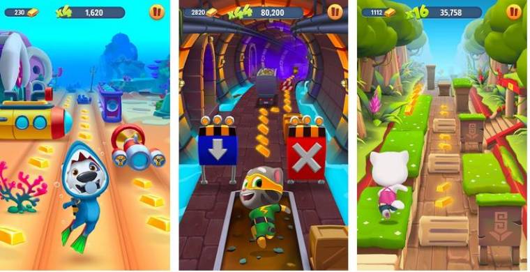 Talking Tom Gold Run Mod Apk