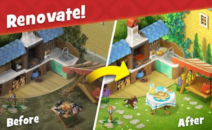 Gardenscapes Mod Apk