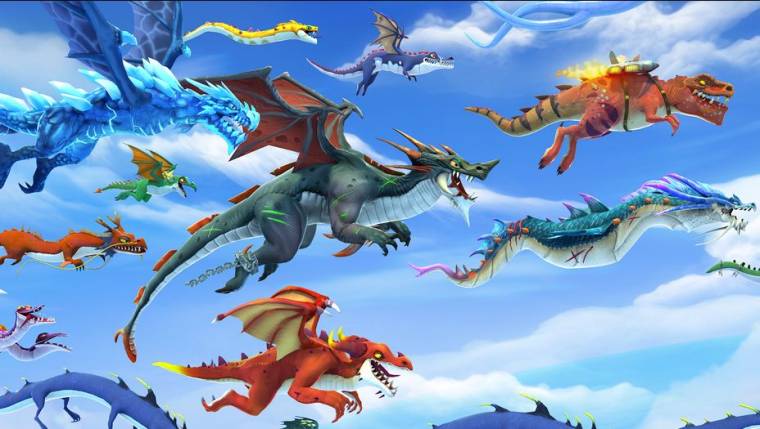 Hungry Dragon Mod APK 4.7 Unlimited Money And Gems Latest