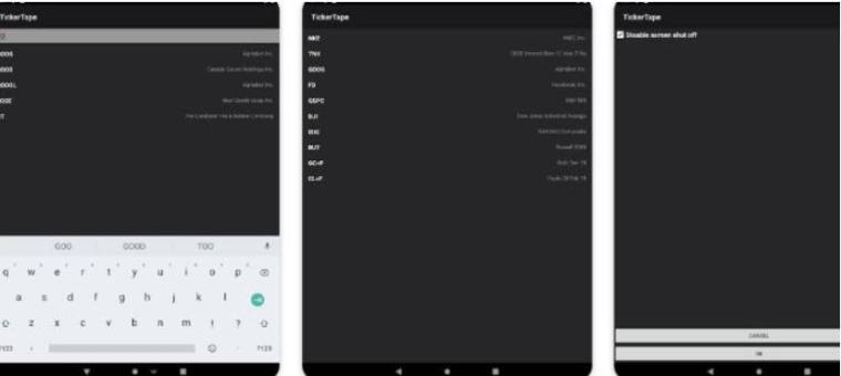 Tickertape Mod Apk