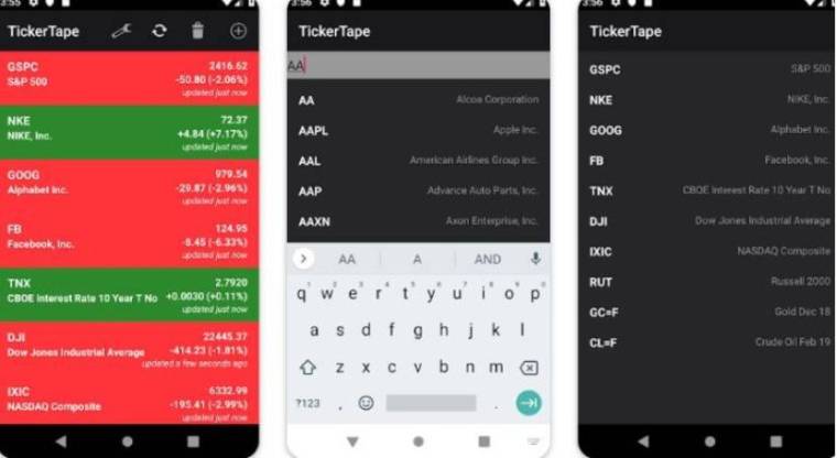 Tickertape Mod Apk