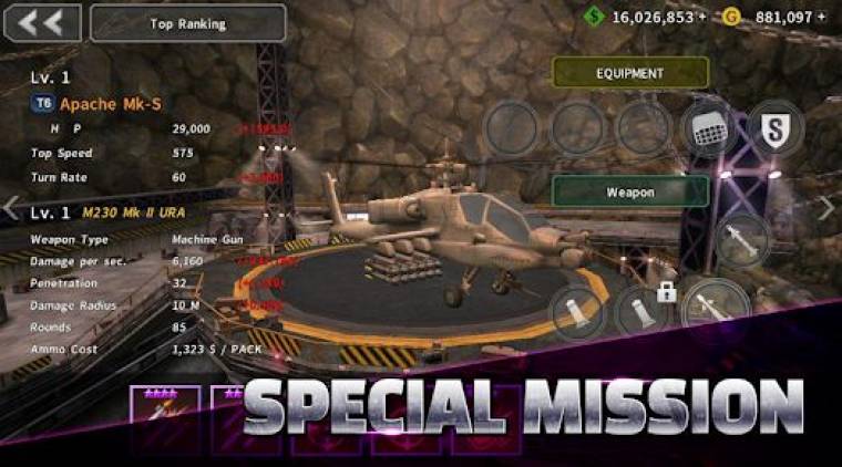 Gunship Battle Helicopter 3D Mod Apk