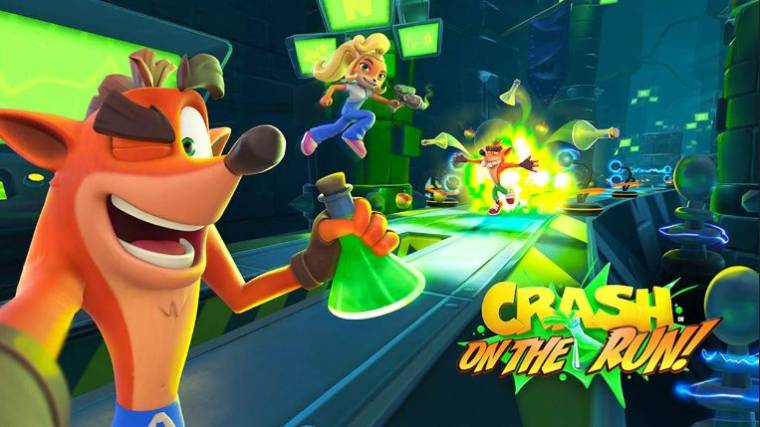 Crash Bandicoot On The Run Mod Apk