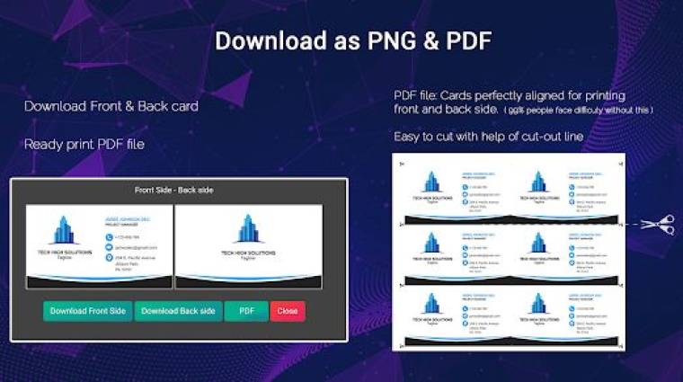 Business Card Maker Mod Apk