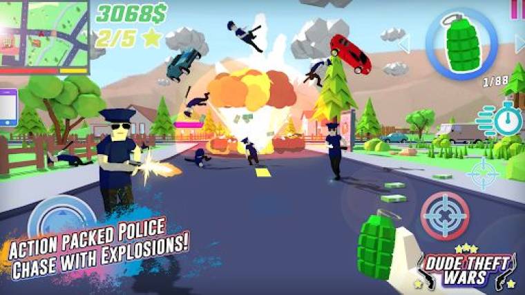 Dude Theft Wars Apk