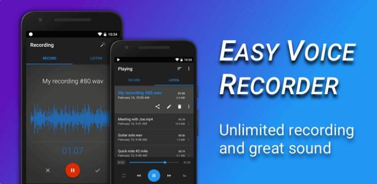 Easy Voice Recorder Premium Apk