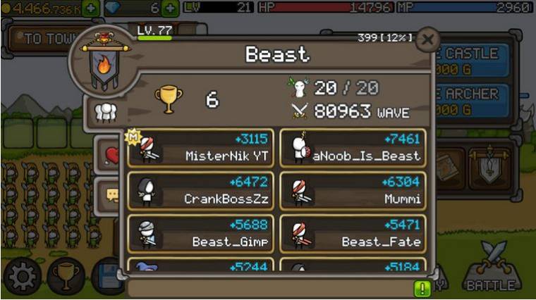 Grow Castle Premium Apk