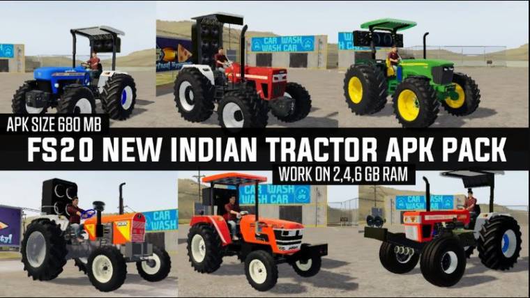 Fs 20 Indian Tractor Mod Apk