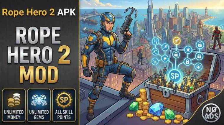 Rope Hero 2 Mod APK