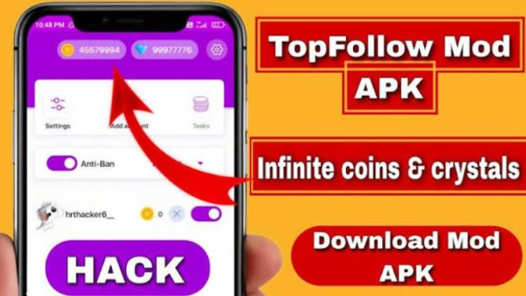 Top Follow APK Mod